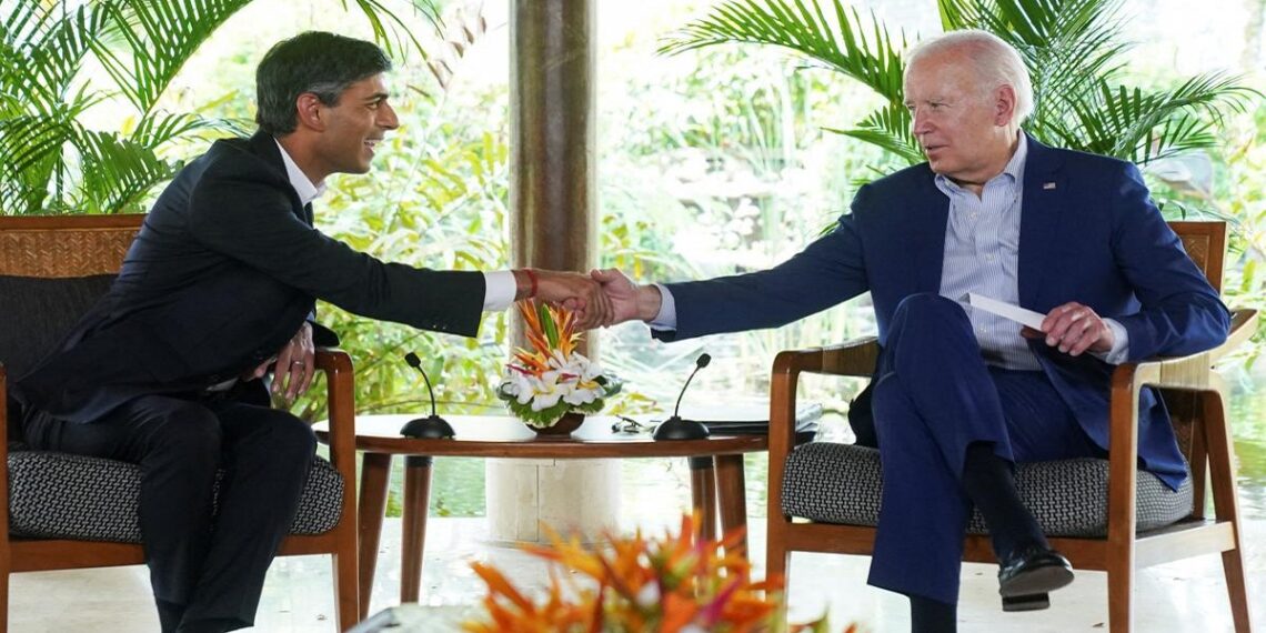 جو بايدن، وريشي سوناك.صورة.RPK