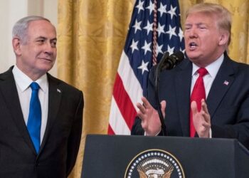 بنيامين نتنياهو، ودونالد ترامب.صورة.رويترز