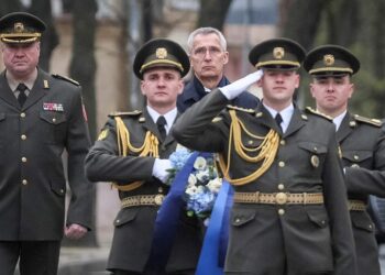 الأمين العام لحلف الناتو ينس ستولتنبرغ.صورة.رويترز