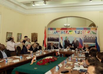 صورة.السفارة الروسية في القاهرة