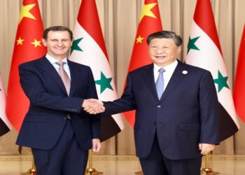 شي جين بينغ، وبشار الأسد.صورة. russian.news.cn