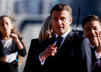 إيمانويل ماكرون.صورة.رويترز