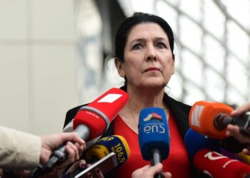 رئيسة جورجيا، سالومي زورابيفشيلي.صورة.ريا نوفوستي