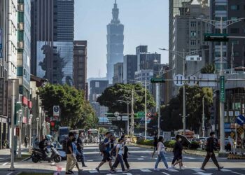 جانب من العاصمة التايوانية، تابييه.صورة.جلوبال برس