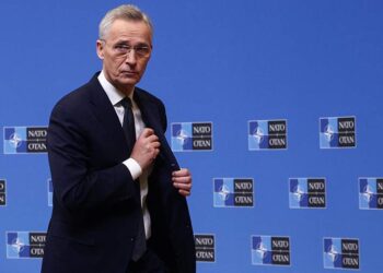 الأمين العام لحلف الناتو ينس ستولتنبرغ.صورة.رويترز