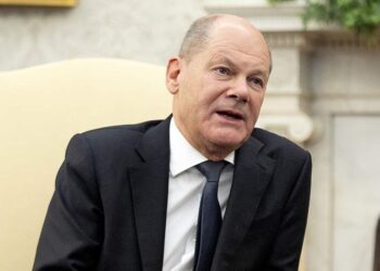 أولاف شولتز.صورة.AFP