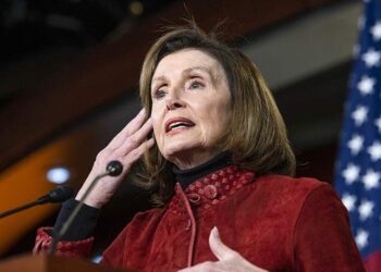 رئيس مجلس النواب الأمريكي، نانسي بيلوسي.صورة.CNP