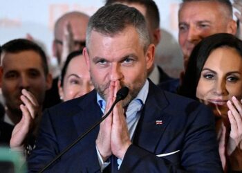 رئيس سلوفاكيا الجديد، بيتر بيليجريني.صورة.رويترز