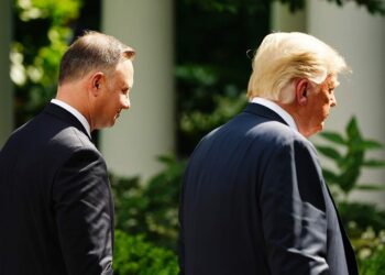 دونالد ترامب، الرئيس البولندي أندريه دودا.صورة.جلوبال برس