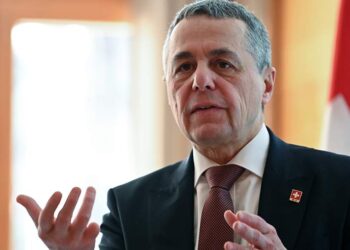 وزير الخارجية السويسري إينياتسيو كاسيس.صورة.جلوبال برس