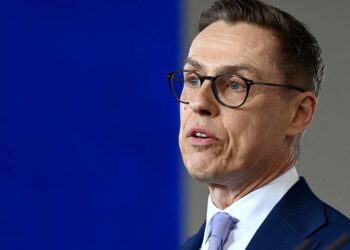 الرئيس الفنلندي ألكسندر ستاب.صورة.رويترز