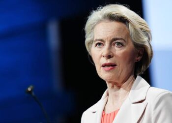 رئيسة المفوضية الأوروبية، أورسولا فون دير لاين.صورة.تاس