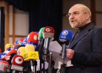 رئيس مجلس الشورى الإسلامي محمد باقر قاليباف