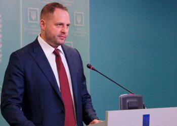 رئيس مكتب رئيس أوكرانيا، أندريه إرماك.صورة.ريانوفوستي