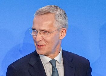 الأمين العام لحلف شمال الأطلسي ينس ستولتنبرغ.صورة.جلوبال برس