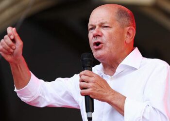 أولاف شولتز.صورة.رويترز