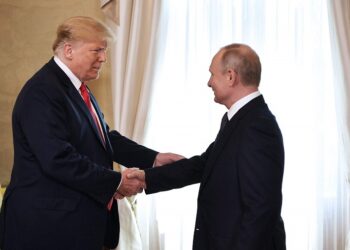 فلاديمير بوتين، ودونالد ترامب.صورة.ريانوفوستي