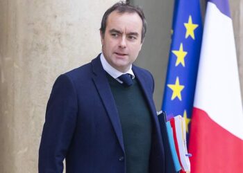 وزير القوات المسلحة الفرنسي، سيباستيان ليكورنو.صورة.جلوبال برس