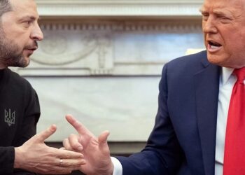 دونالد ترامب، وفولوديمير زيلينسكي.صورة. media.al-akhbar