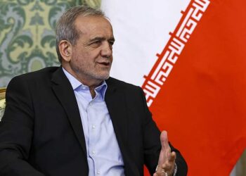 الرئيس الإيراني، مسعود بزشكيان.صورة.AP