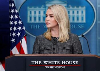 المتحدثة باسم البيت الأبيض كارولين ليفيت.صورة.رويترز