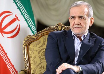 رئيس الجمهورية الإسلامية مسعود بزشكيان.صورة.تاس