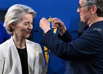 رئيسة المفوضية الأوروبية أورسولا فون دير لاين.صورة.رويترز