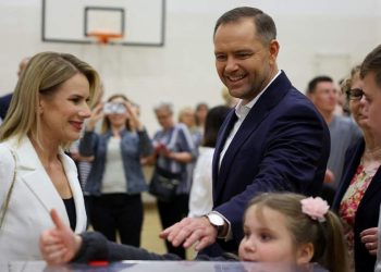 مرشح حزب القانون والعدالة أندريه ناوروكي.صورة.رويترز