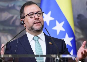 وزير الخارجية الفنزويلي إيفان جيل بينتو.صورة.تاس