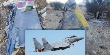 سقوط مقاتلة أمريكية فوق إيران والبحث مستمر عن أحد أفراد الطاقم